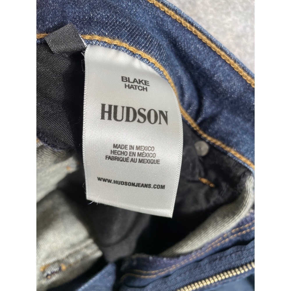 Hudson Blake Hatch Jeans Mens Size 36 Dark Wash Denim Casual Everyday - Picture 3 of 10